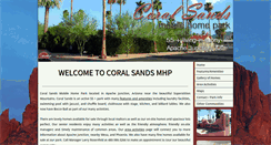 Desktop Screenshot of coralsandsmhp.com